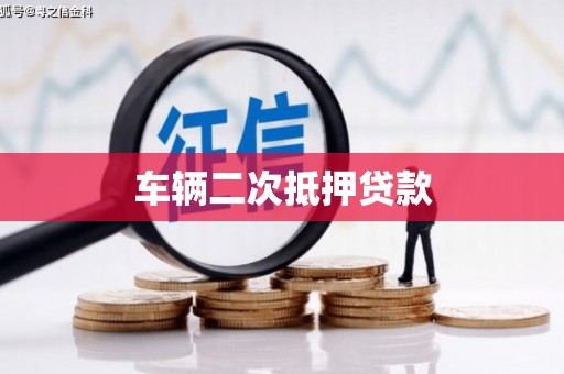 合作车辆二次抵押贷款