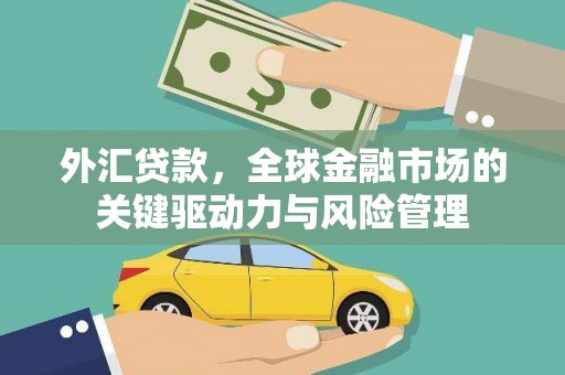 合作外汇贷款，全球金融市场的关键驱动力与风险管理