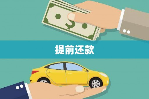 合作提前还款