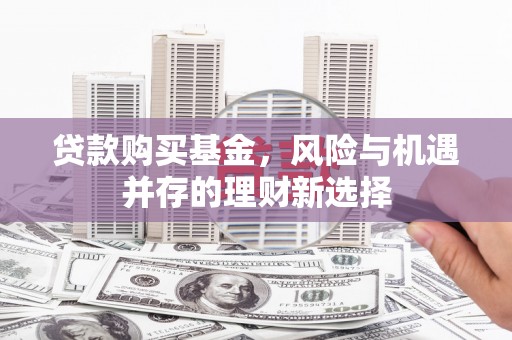 合作贷款购买基金，风险与机遇并存的理财新选择