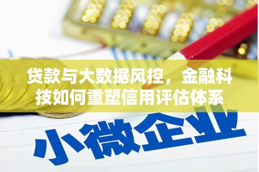 合作贷款与大数据风控，金融科技如何重塑信用评估体系