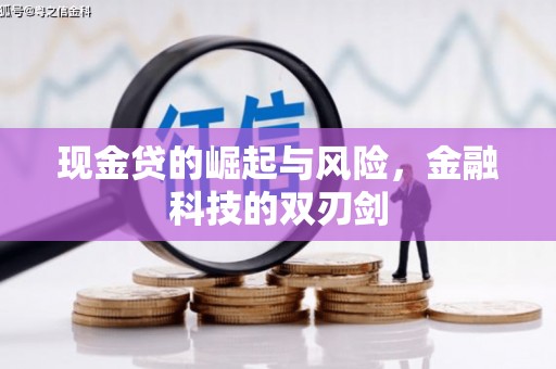 合作现金贷的崛起与风险，金融科技的双刃剑
