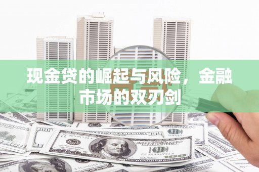 合作现金贷的崛起与风险，金融市场的双刃剑