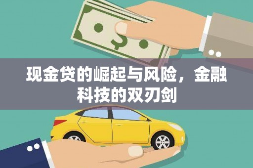 合作现金贷的崛起与风险，金融科技的双刃剑