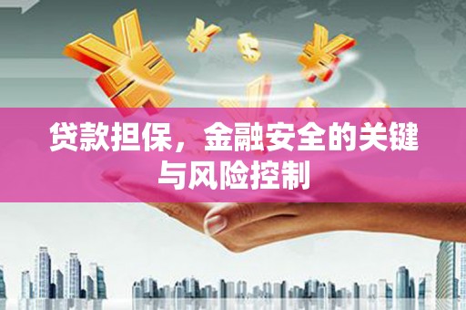 合作贷款担保，金融安全的关键与风险控制